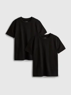 1,5–7 Jahre | T-Shirts aus reiner Baumwolle, 2er-Pack