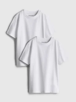 1,5–7 Jahre | T-Shirts aus reiner Baumwolle, 2er-Pack