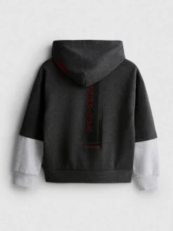 7–15 Jahre | Zweifarbiger „MARVEL Spider-Man“ Hoodie