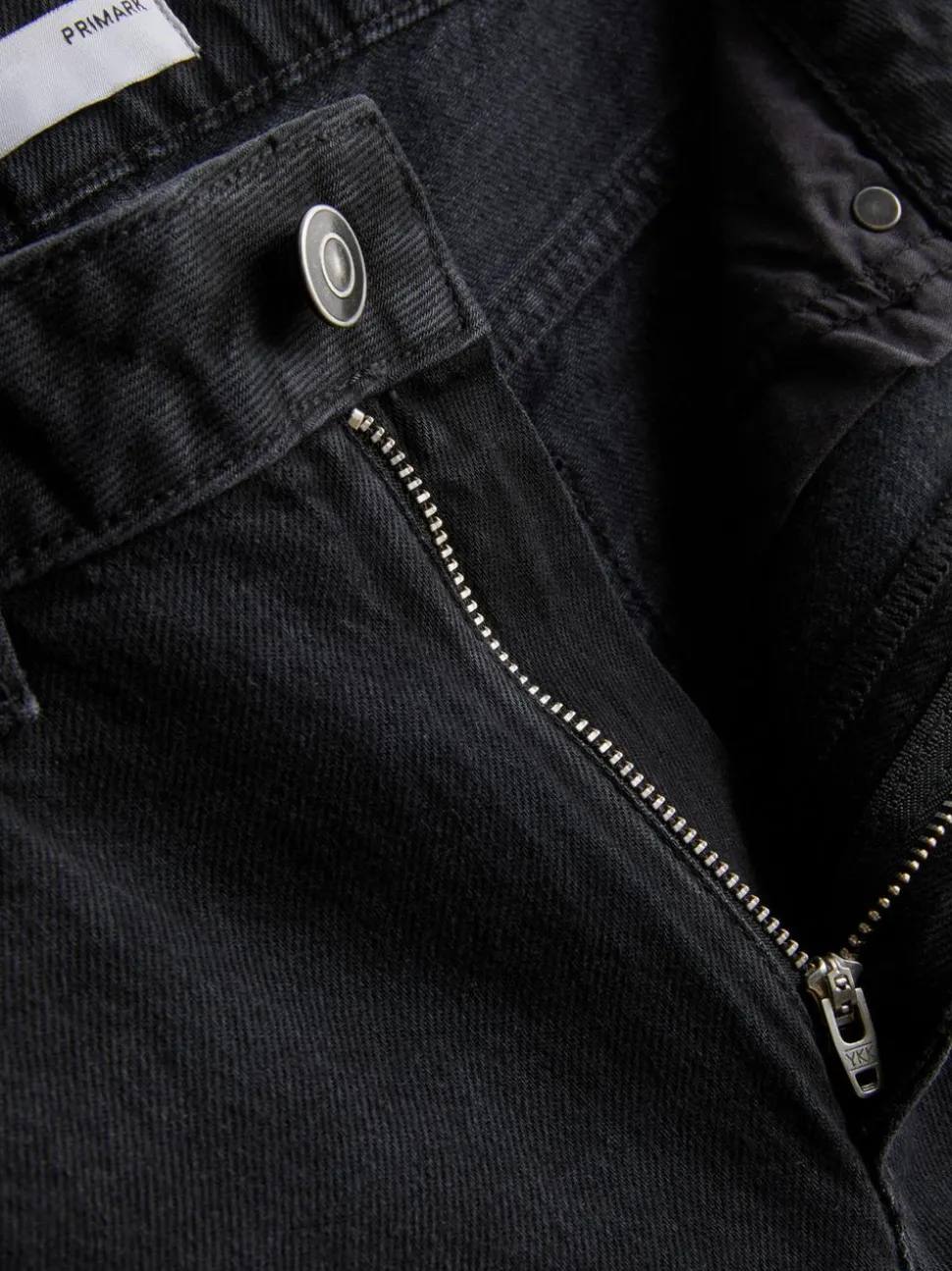 Jeans mit hohem Bund und geradem Bein