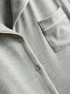 Jersey-Schlafanzug im Boyfriend-Look