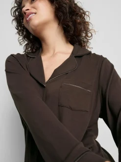 Jersey-Schlafanzug im Boyfriend-Look