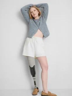 Jerseyshorts mit hohem Baumwollanteil