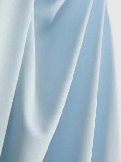 Jerseytop mit Fransen und Wasserfallausschnitt