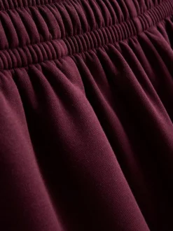 Jogginghose aus Baumwollmischung mit Bündchen