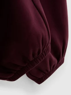 Jogginghose aus Baumwollmischung mit Bündchen