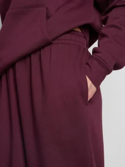Jogginghose aus Baumwollmischung mit Bündchen