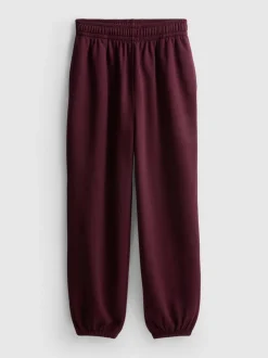 Jogginghose aus Baumwollmischung mit Bündchen