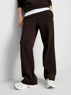 Jogginghose aus Baumwollmischung mit geradem Bein