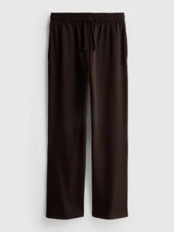 Jogginghose aus Baumwollmischung mit geradem Bein