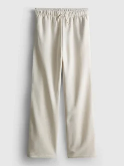 Jogginghose aus Baumwollmischung mit geradem Bein