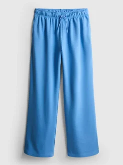 Jogginghose aus Baumwollmischung mit geradem Bein