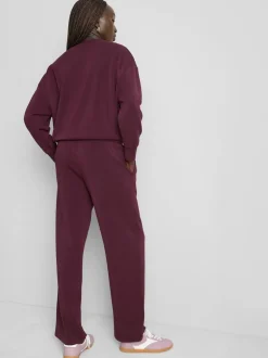Jogginghose aus Modalmischung mit weitem Bein