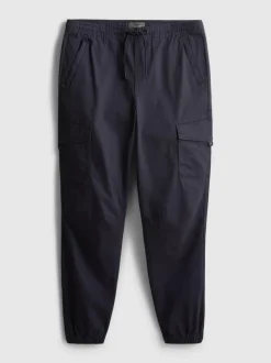 Jogginghose mit Cargotaschen und Bündchen