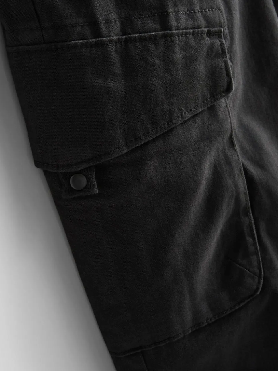 Jogginghose mit Cargotaschen und Bündchen