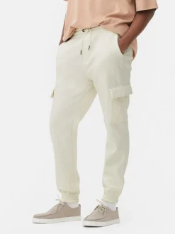 Jogginghose mit Cargotaschen und Bündchen