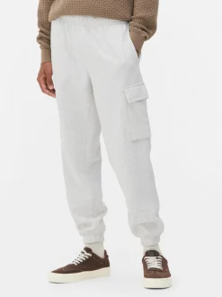 Jogginghose mit Cargotaschen und Bündchen
