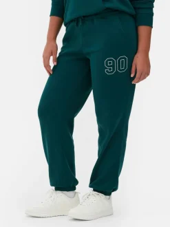 Jogginghose mit Print und Bündchen
