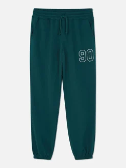 Jogginghose mit Print und Bündchen