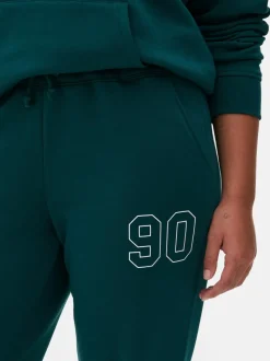 Jogginghose mit Print und Bündchen