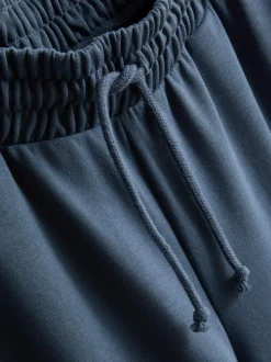 Jogginghose mit weitem Bein und hohem Baumwollanteil