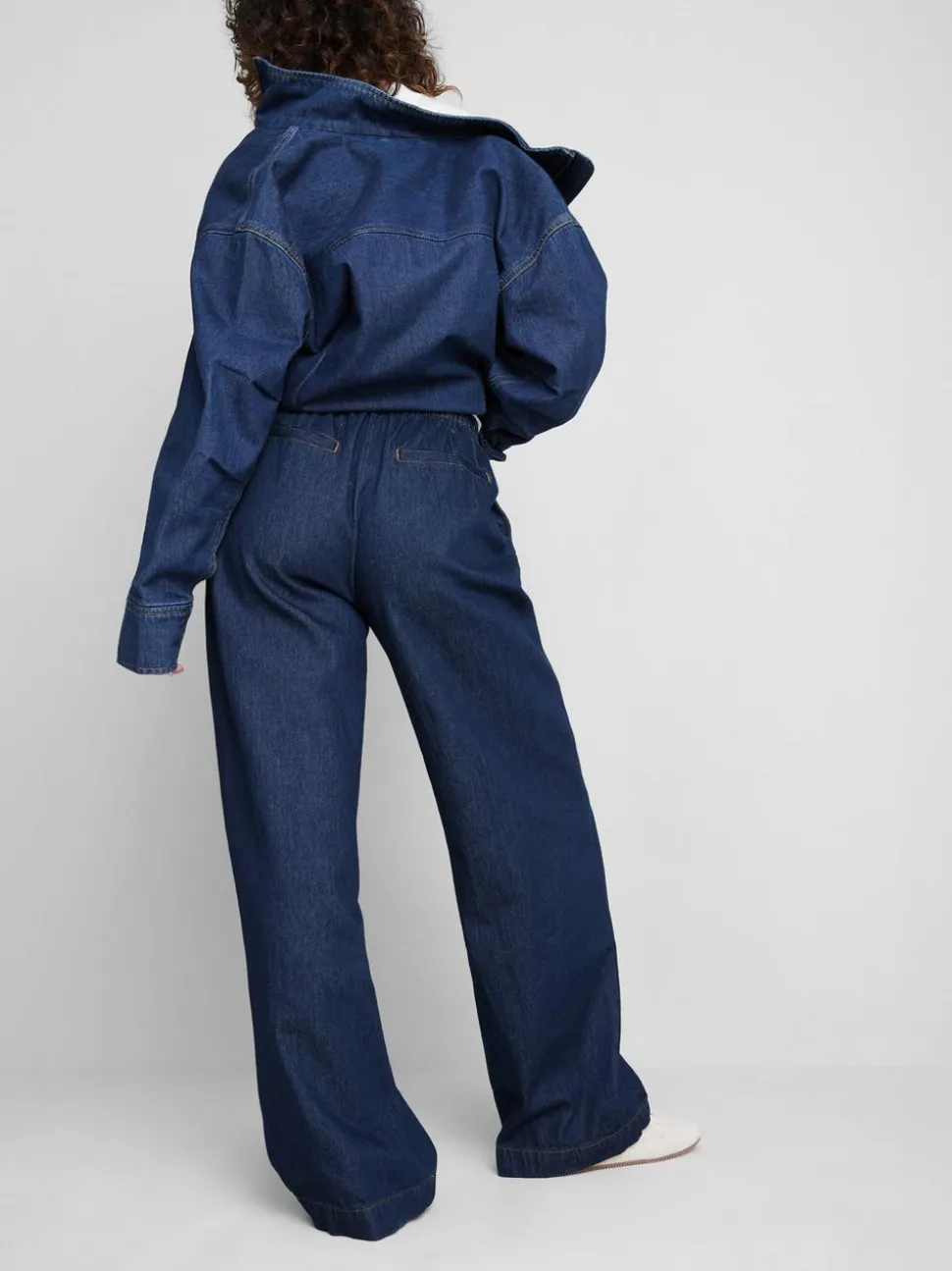 Jogging-Jeans mit mittlerer Leibhöhe