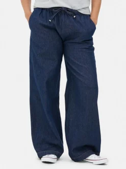 Jogging-Jeans mit mittlerer Leibhöhe