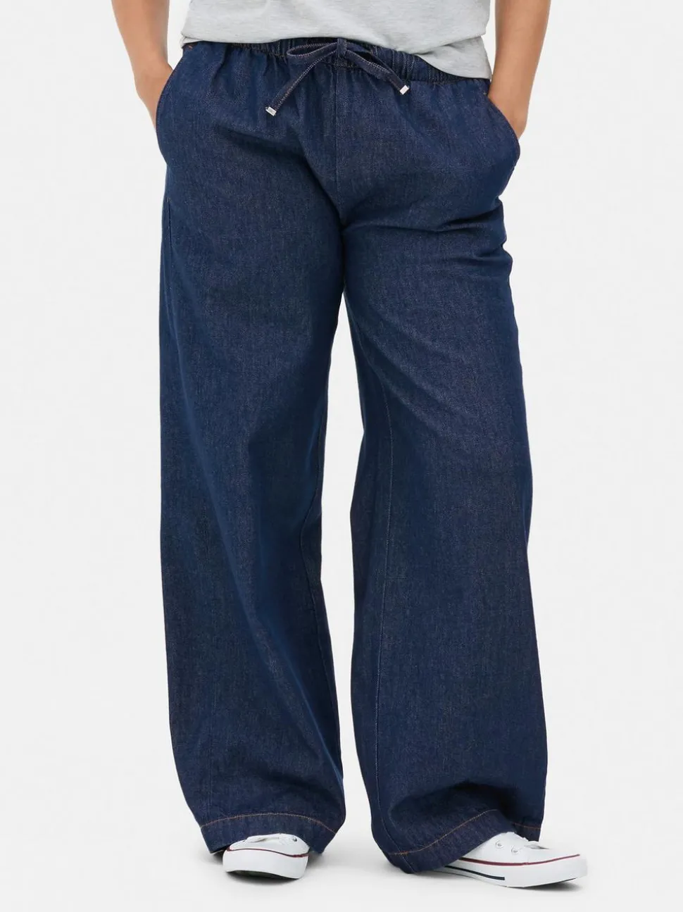 Jogging-Jeans mit mittlerer Leibhöhe