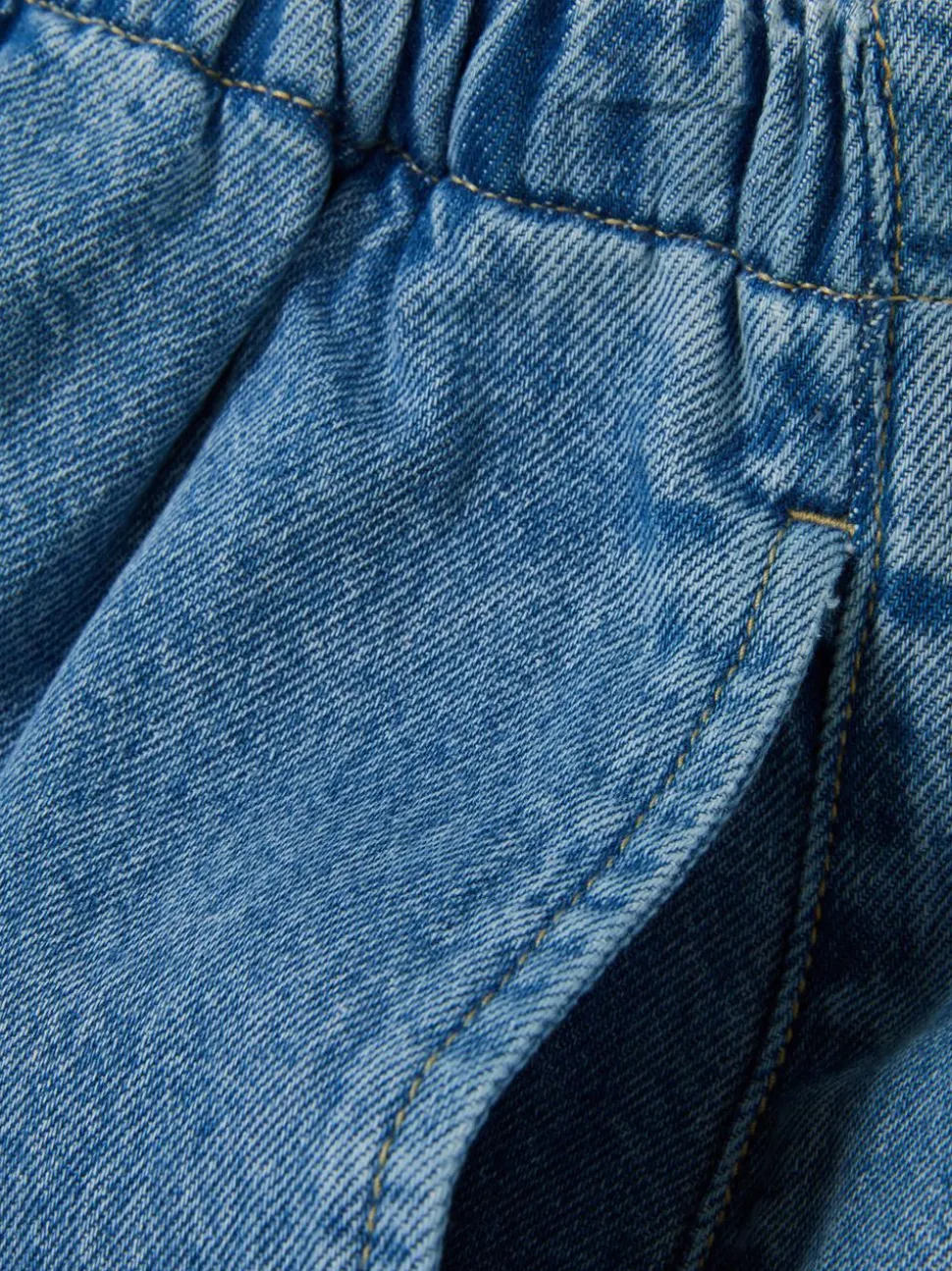 Jogging-Jeans mit mittlerer Leibhöhe