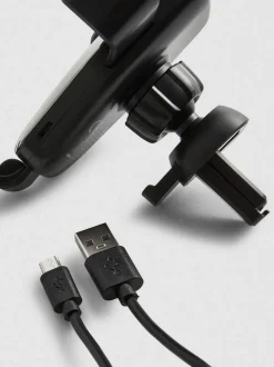 Kabelloses Handy-Ladegerät als Clip für das Auto