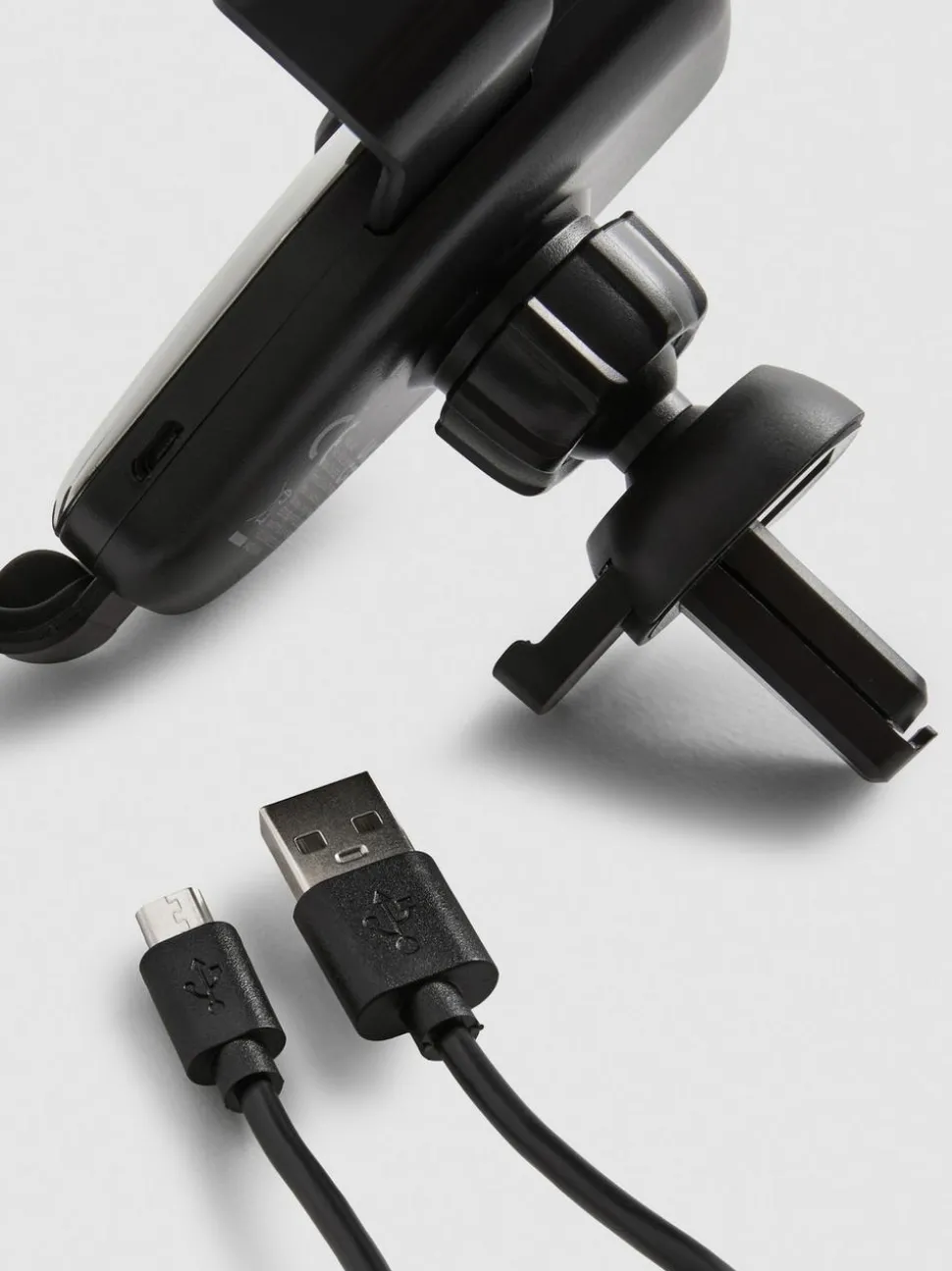 Kabelloses Handy-Ladegerät als Clip für das Auto