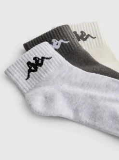 „Kappa“ Crew-Socken in Viertellänge, 3er-Pack