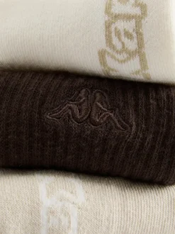 „Kappa“ Neutrale Crew-Socken, 3er-Pack
