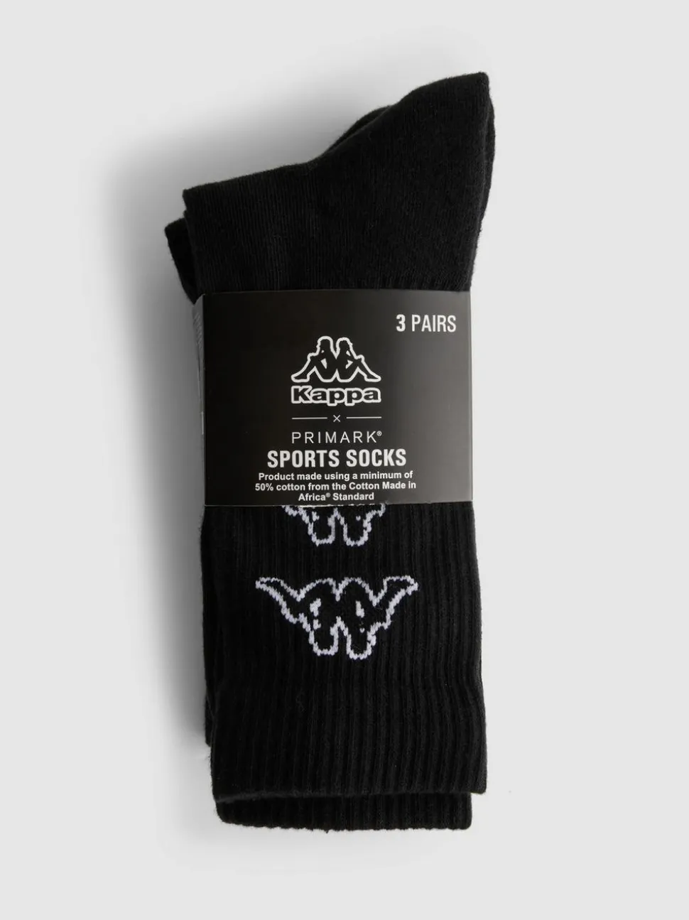 „Kappa x Primark“ Sportsocken, 3er-Pack