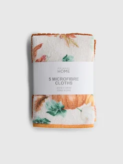Küchentücher mit Herbstmotiv, 5er-Pack