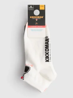 „Kikkoman“ Sneakersocken aus Baumwollmischung, 3er-Pack