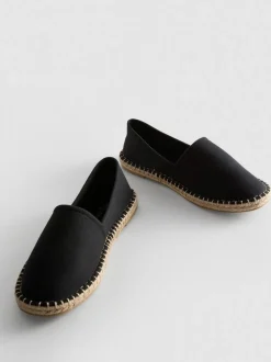 Klassische Espadrilles aus Canvas