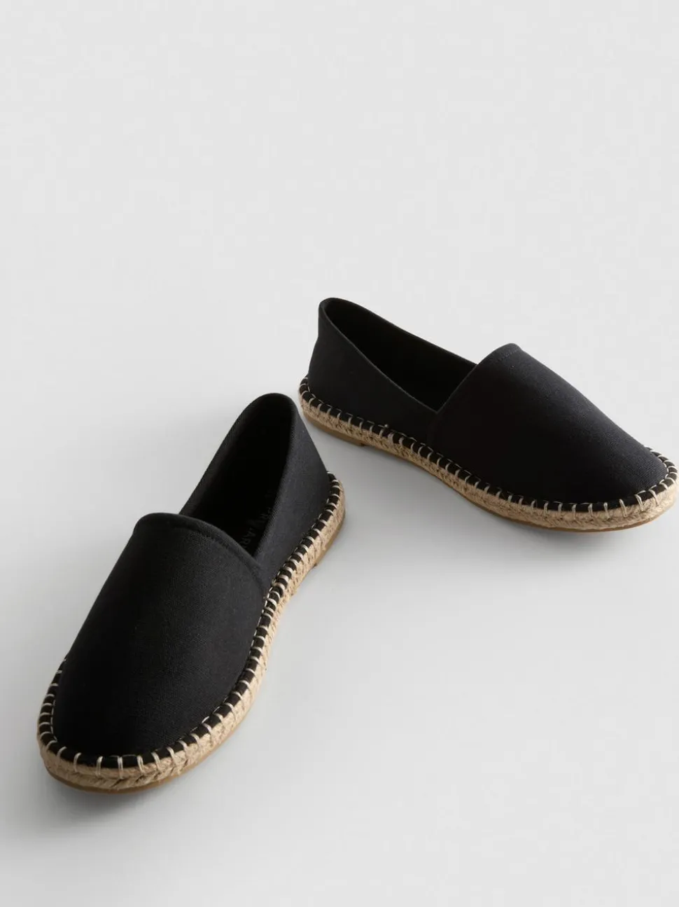 Klassische Espadrilles aus Canvas
