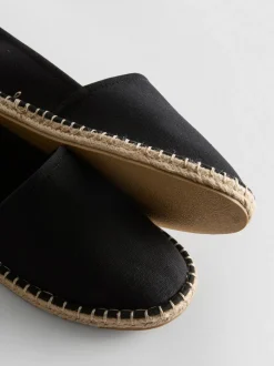 Klassische Espadrilles aus Canvas