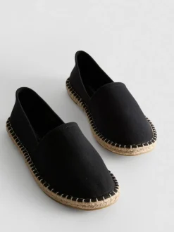 Klassische Espadrilles aus Canvas