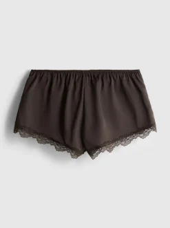 Klassische Satin-Schlafanzugshorts