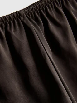 Klassische Satin-Schlafanzugshorts