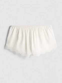 Klassische Satin-Schlafanzugshorts