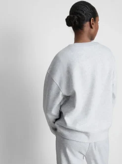 Klassisches Sweatshirt mit Rundhalsausschnitt