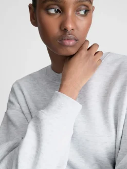 Klassisches Sweatshirt mit Rundhalsausschnitt