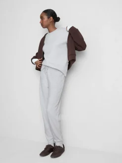 Klassisches Sweatshirt mit Rundhalsausschnitt