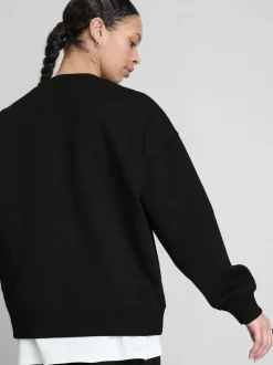 Klassisches Sweatshirt mit Rundhalsausschnitt