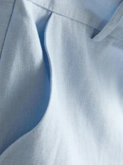 Klassische „The Edit“ Leinen-Shorts