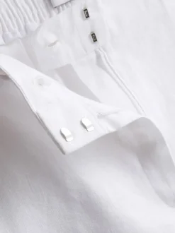 Klassische „The Edit“ Leinen-Shorts