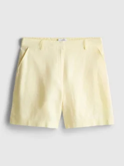 Klassische „The Edit“ Leinen-Shorts